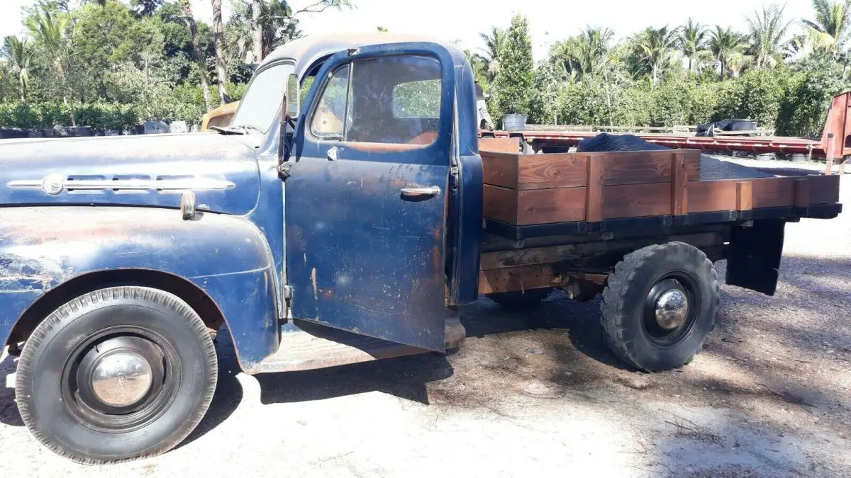 1952 ford f 3 tilt bed pickup