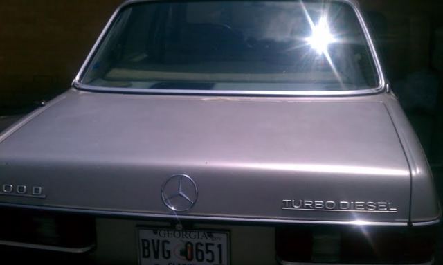 1985 mercedes benz 300 d turbo