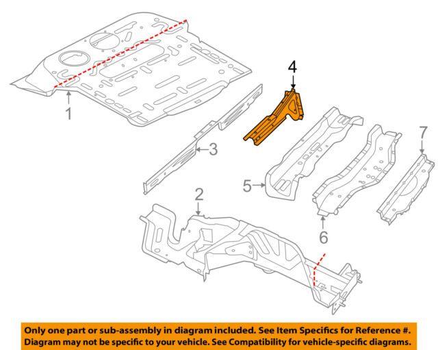 #4 on diagram only-genuine oe factory original item