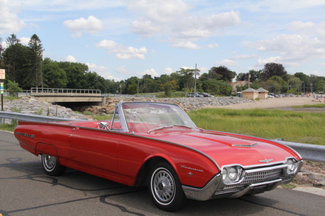 1962 ford thunderbird convertible "nice driver quality, well sorted, runs well!"
