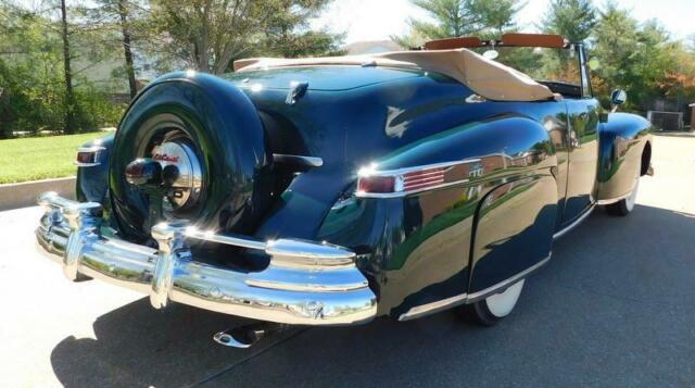 1948 lincoln continental convertible moss green 292 flathead v-12 manual