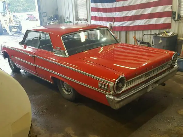 1963 ford galaxie 500 52192 miles red coupe 352 big block v8 automatic