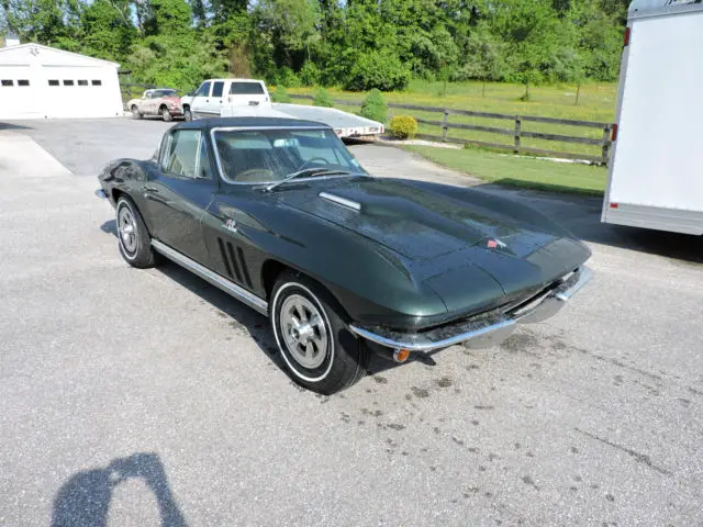 1965 corvette cpe. real 396-425 mostly original paint great condition