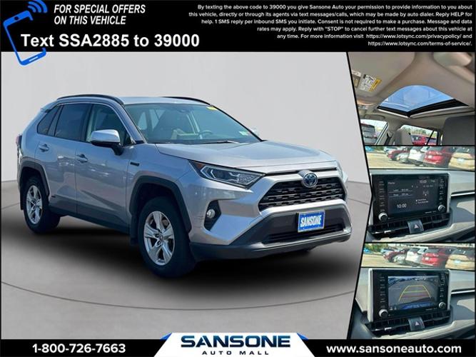 used 2021 toyota rav4 xle