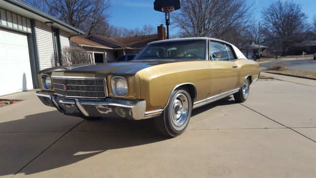 1970 chevrolet chevy monte carlo, 400, automatic, loaded, almost new, 2nd owner