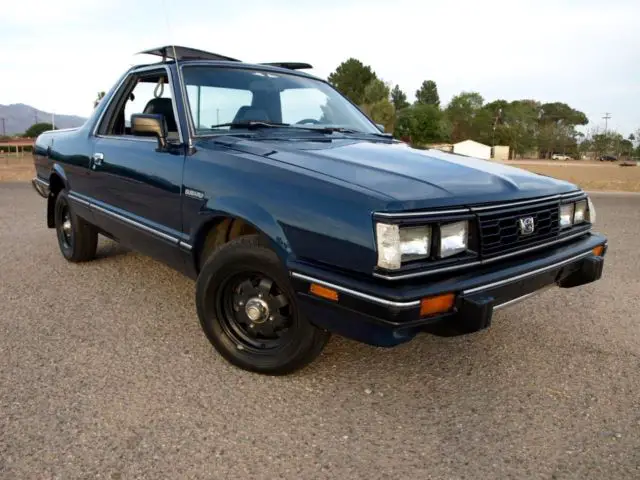 1986 subaru brat, runs well, excellent body, paint, and interior, cold ac