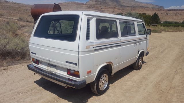 1981 volkswagen bus/vanagon l standard passenger van 3-door - desert rust free