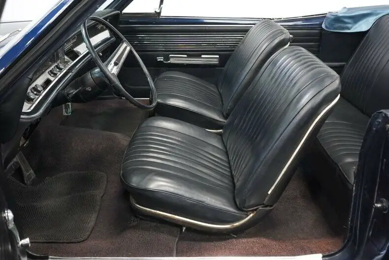 v8 auto classic vintage collector droptop blue black gm muscle