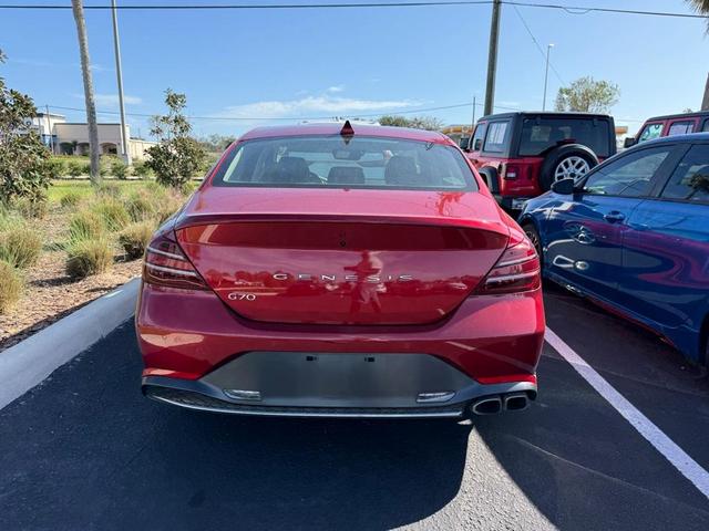 2022 genesis g70 2.0t