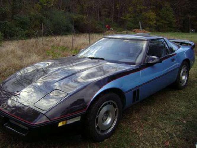 1987 corvette for sale (slightly wrecked in trinity, nc