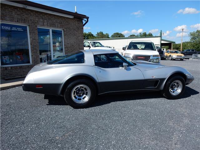 1978 chevrolet corvette 25th anniversary 33k actual mi l82 4 speed manual trans