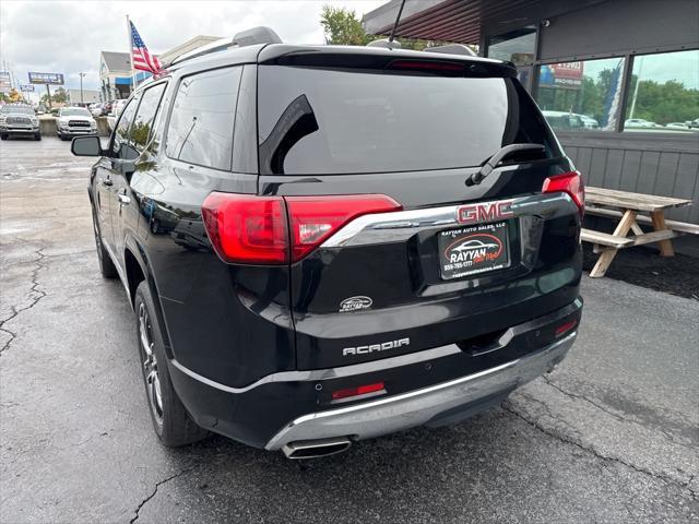 2018 gmc acadia denali