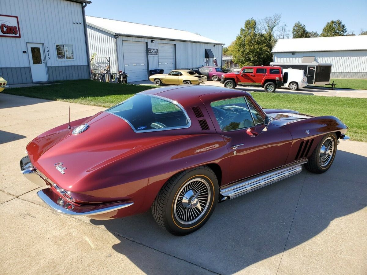 1965 corvette #'s matching 300hp auto ps pb pw and factory ac side exhaust ko's