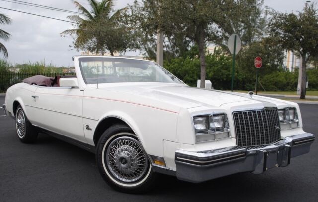 1983 buick riviera convertible just 1 owner, original paint, 80k mls, no reserve