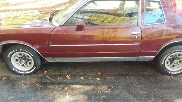 1981 chevy monte carlo v6