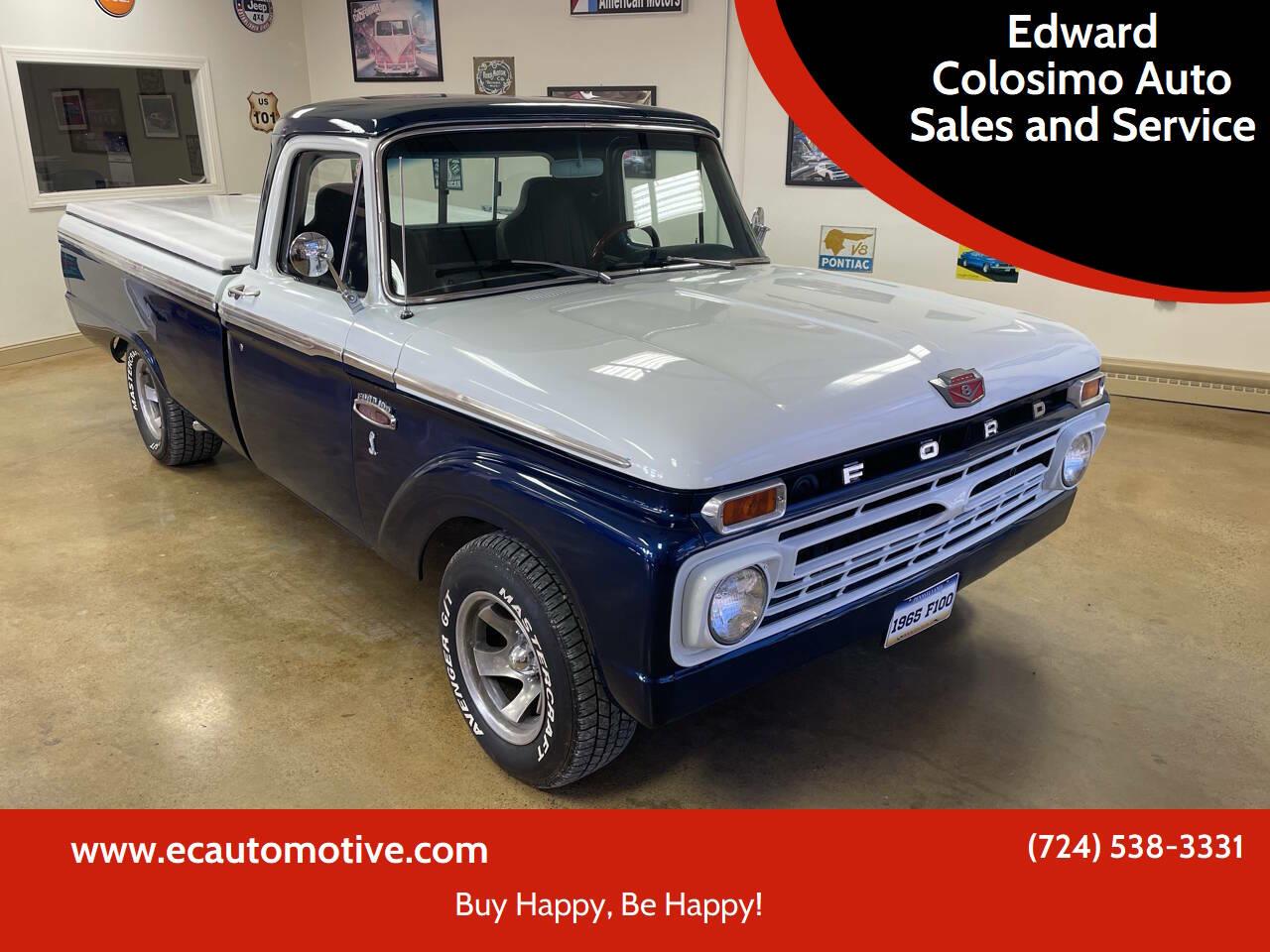 for sale: 1965 ford f100 in evans city, pennsylvania for sale in evans city, pa