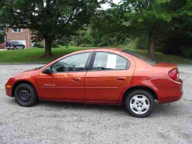used 2000 dodge neon for sale. in aliquippa, pa