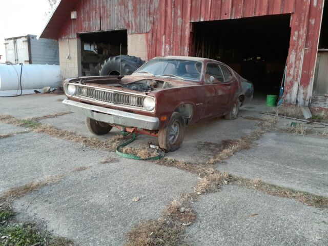 1971 plymoth duster 340 4 speed barnfind! original paint! gk6!