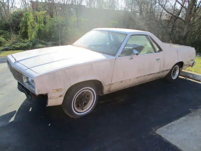 1985 chevrolet el camino car truck restoration w/ engine & transmission salvage