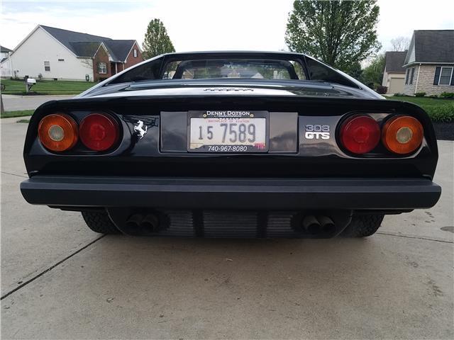 1 owner 1979 ferrari 308 gts 22k original miles fresh major black/black!!!