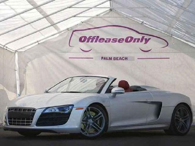 2011 audi r8 5.2l convertible quattro in lake worth, fl