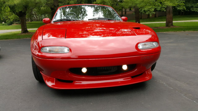 1991 mazda miata, 26,422 miles, turbocharged, super clean