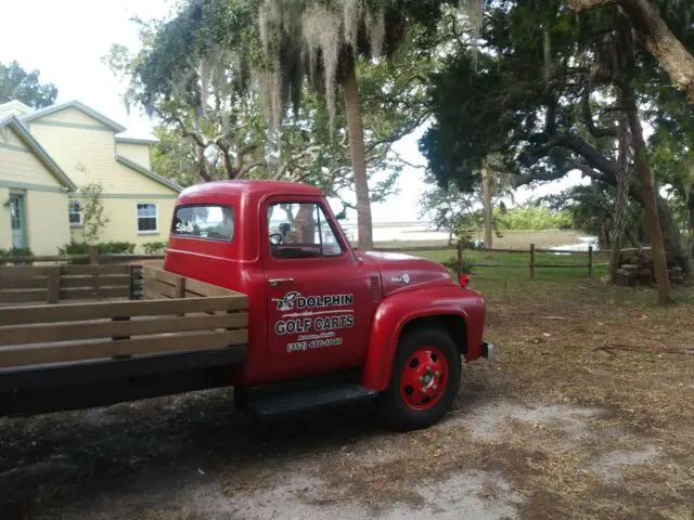 1953 ford f600 rare 2-ton dually pickup truck
