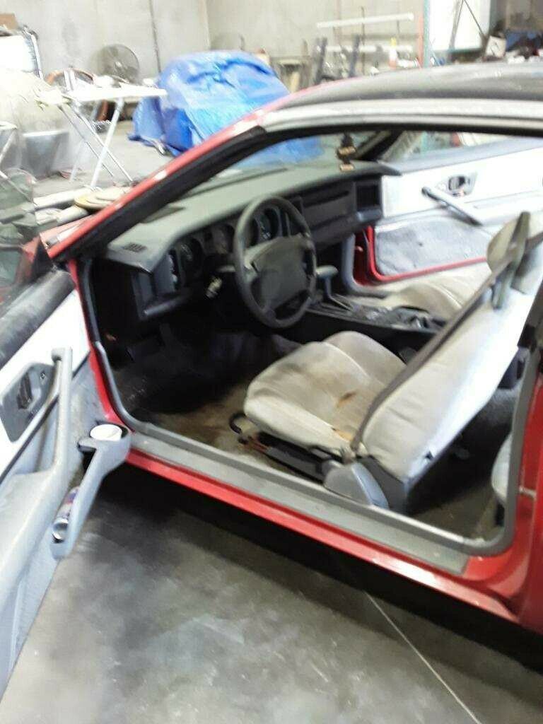 1991 pontiac firebird coupe red rwd automatic base