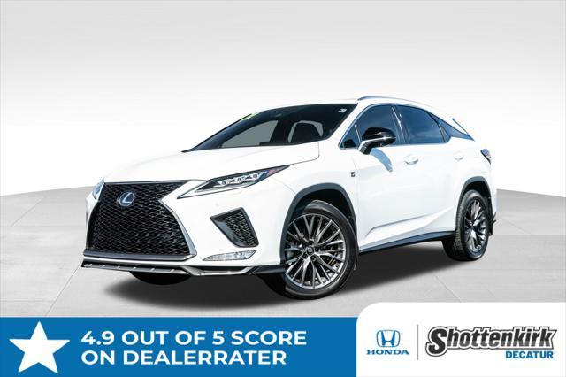 2022 lexus rx 350 f sport handling