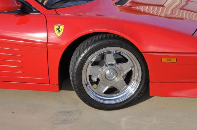 1987 ferrari testarossa, 2 owners since new, service history complete, tools car