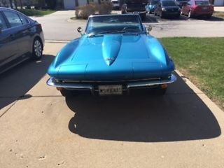 1965 chevrolet corvette stingray convertible - 327ci v8 - 4 speed manual
