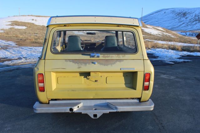 1972 international harvesester scout- rust free