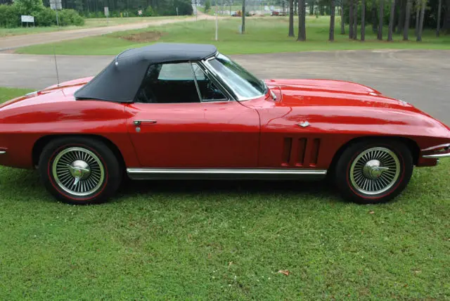 1966 corvette roadster 350 horse with good options