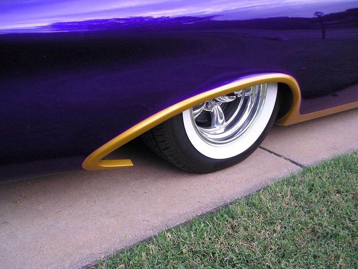 1959 chevrolet el camino supercar purple rwd automatic