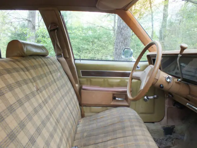 1978 chevrolet impala station wagon - rear facing back seat! ready to go!