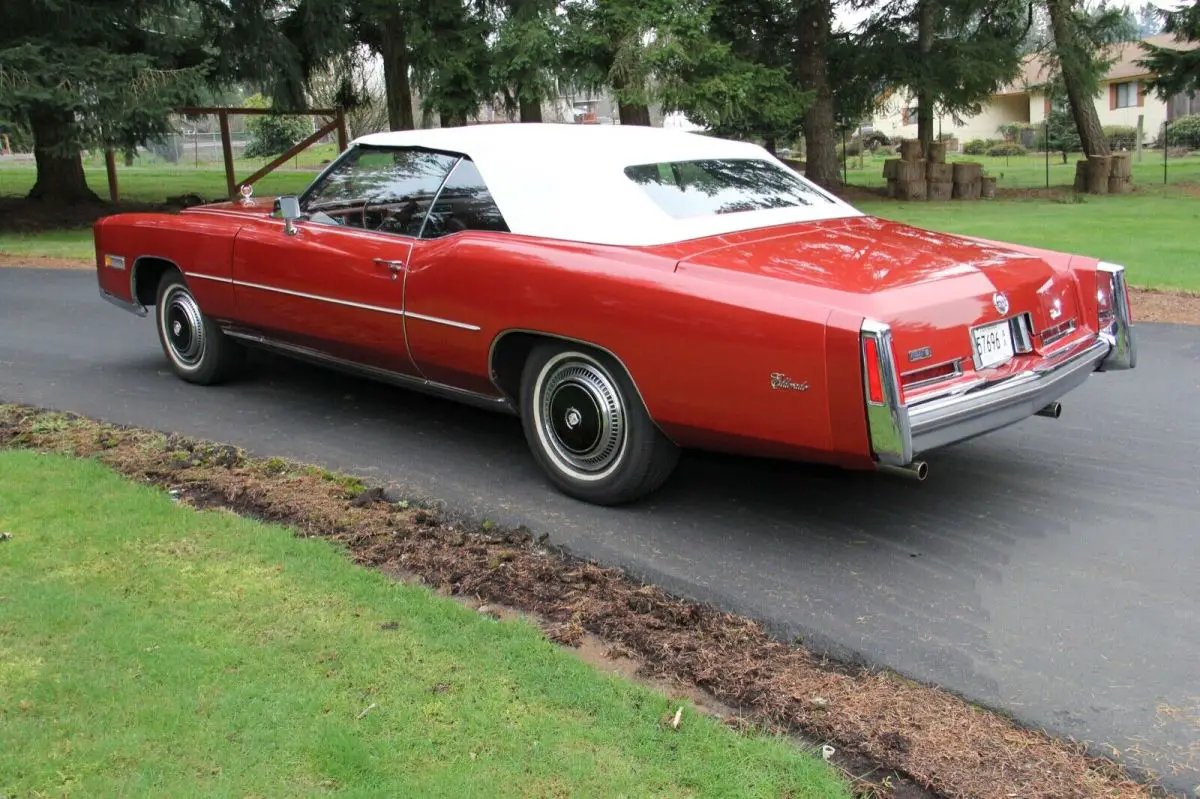 1976 cadillac eldorado convertible. freshly rebuilt engine. nice! video