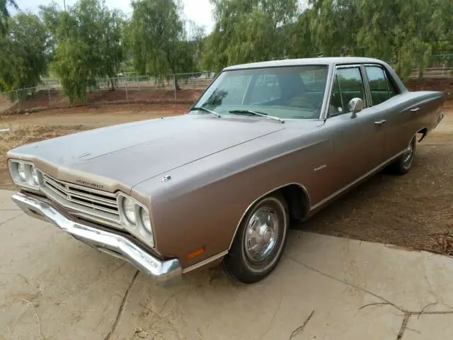1969 plymouth satellite 4-door, 91k original miles