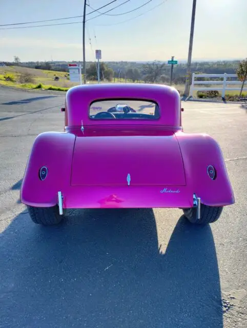 1934 ford coupe coupe purple rwd automatic hot rod