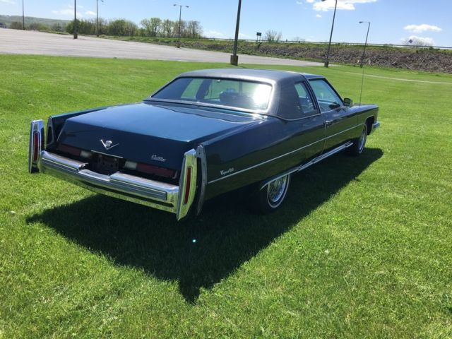 1976 cadillac coupe deville, dark blue with 62,320 miles available now!