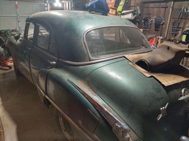 1951 oldsmobile 88 sedan green rwd automatic