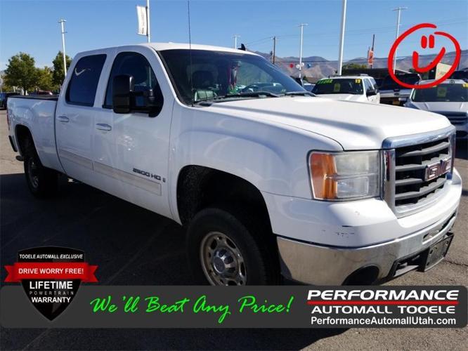 2007 gmc sierra 2500hd slt slt 4dr crew cab 4wd sb for sale in erda, utah
