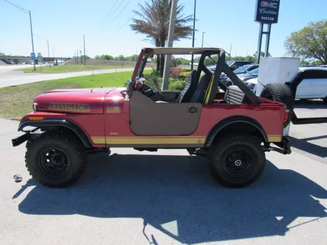 1984 jeep renegade cj7 excellent condition! runs and drives great!