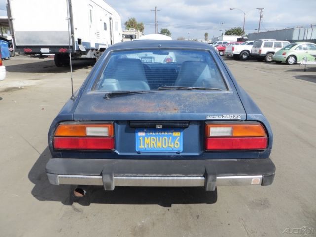c 1979 datsun 280zx coupe 6-cylinder manual gas no reserve