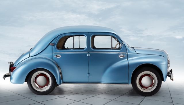 1956 renault 4cv restored & beautiful!