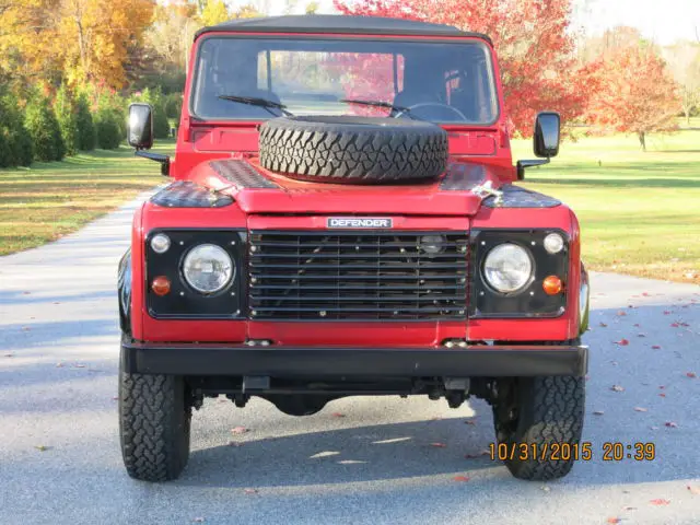 1986 land rover defender d-90 left hand drive convertable