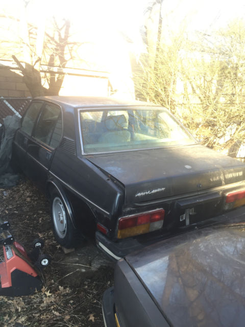 two alfa romeo 1977 sport sedans, gray, as is condition, for sale by owner