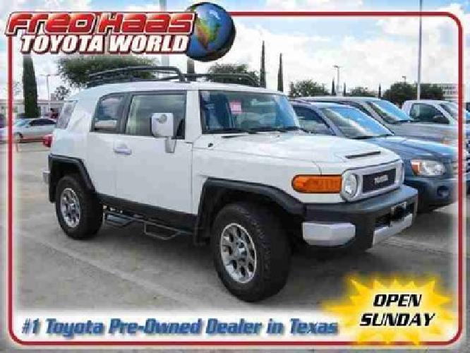 2013 toyota fj cruiser cruise control one owner in spring, tx