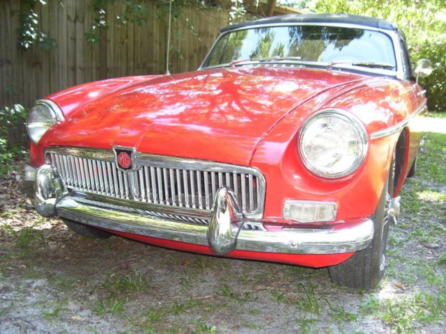 1967 mgb chrome bumper
