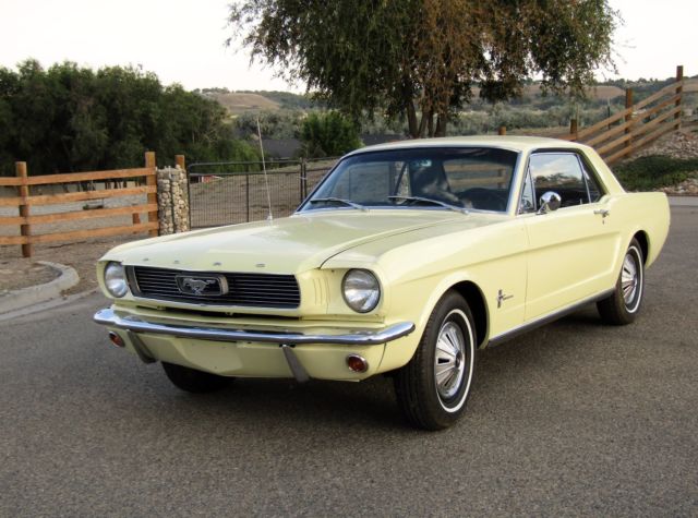 1966 ford mustang limited edition sprint 200 "b" package