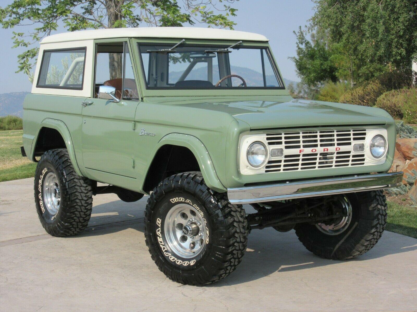 1971 ford bronco 4x4 convertible eleanor stroker & 5.0 coyote broncos